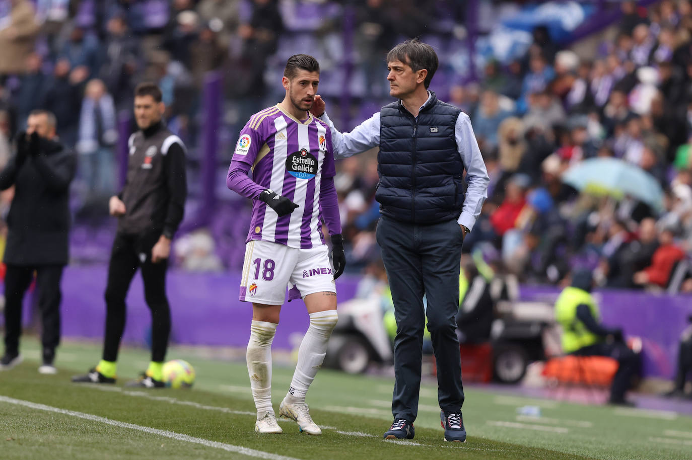 Fotos: Las imágenes del partido entre el Real Valladolid y el Espanyol