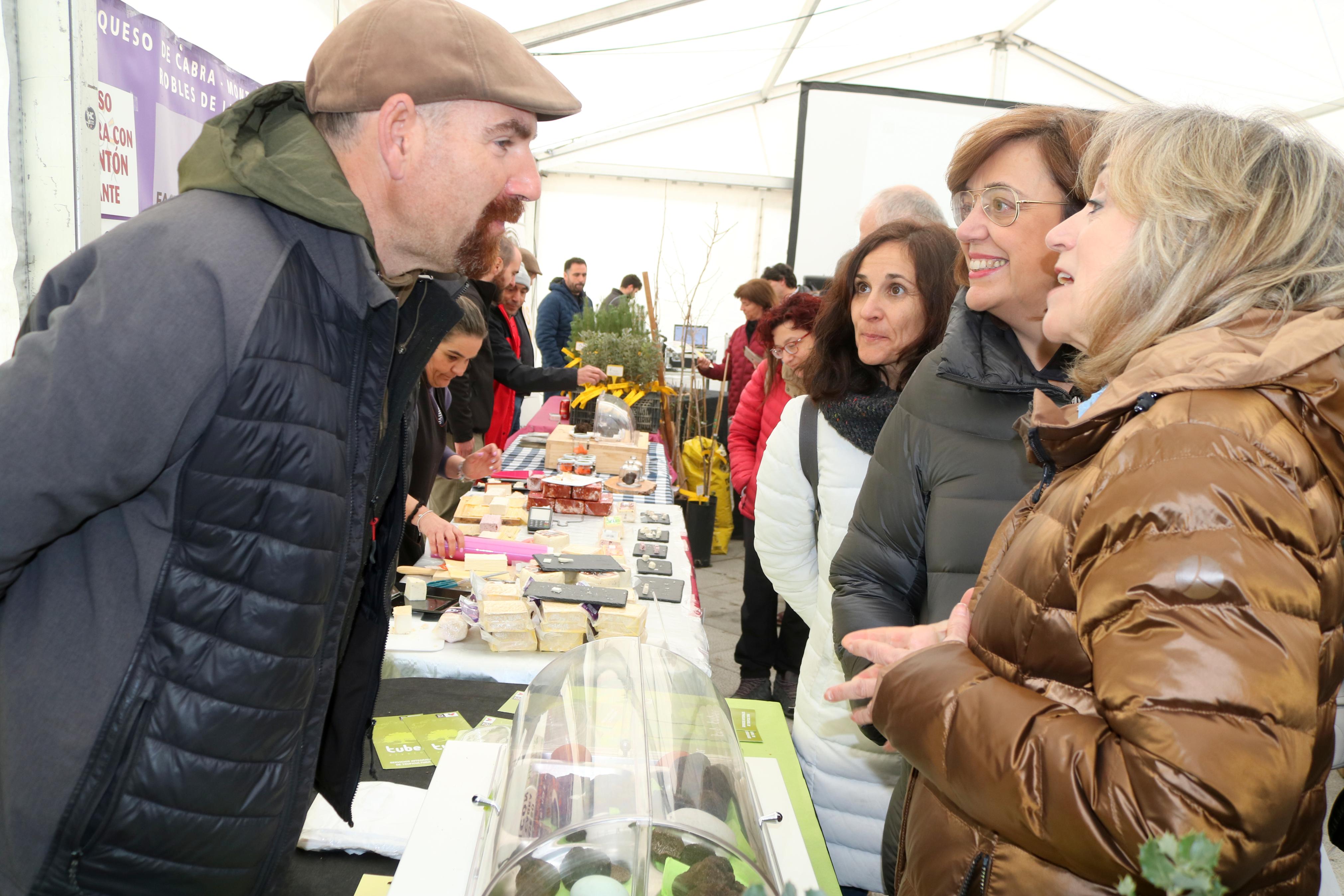 Baltanás se convirtió en la capital de la trufa con una exitosa feria