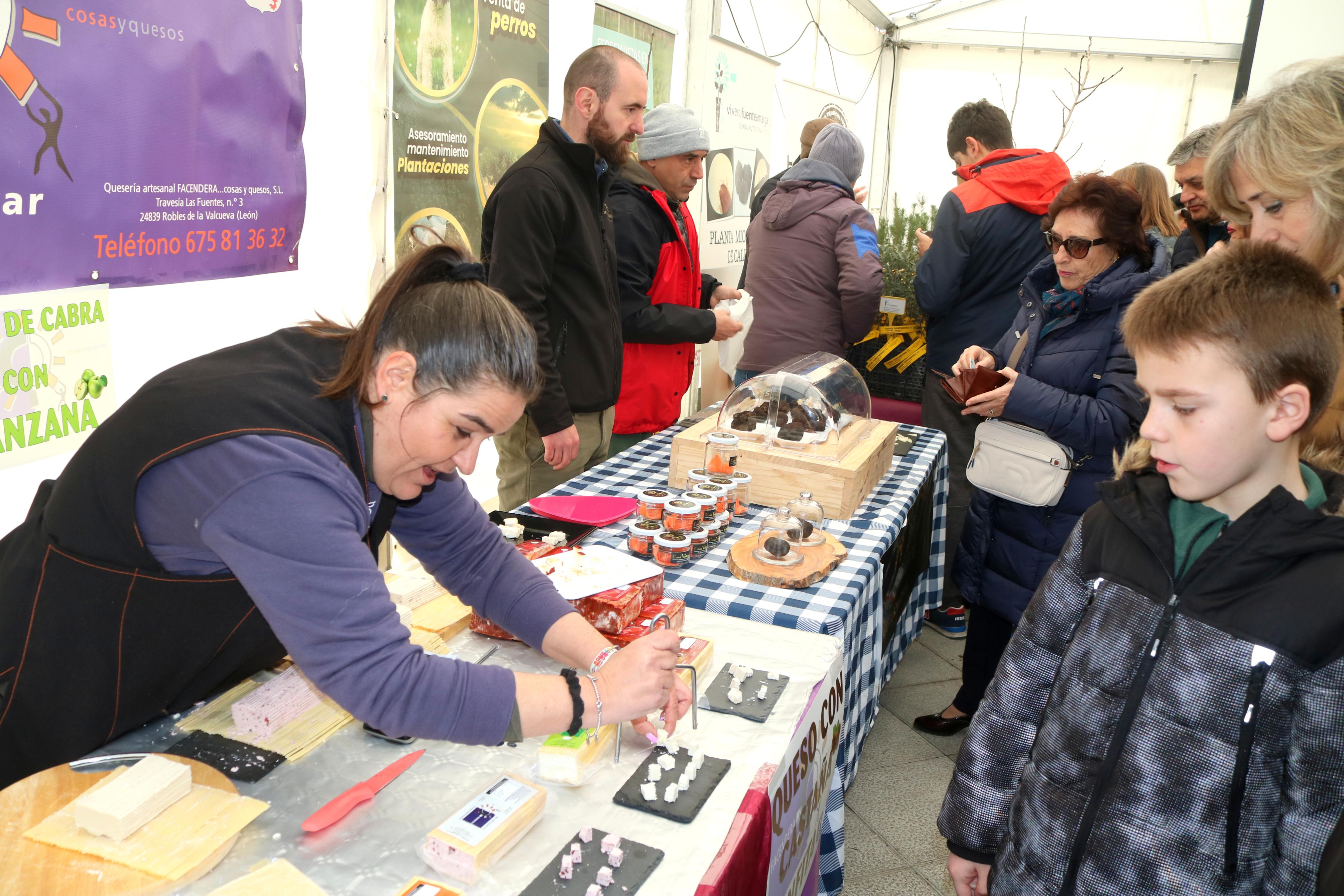 Baltanás se convirtió en la capital de la trufa con una exitosa feria