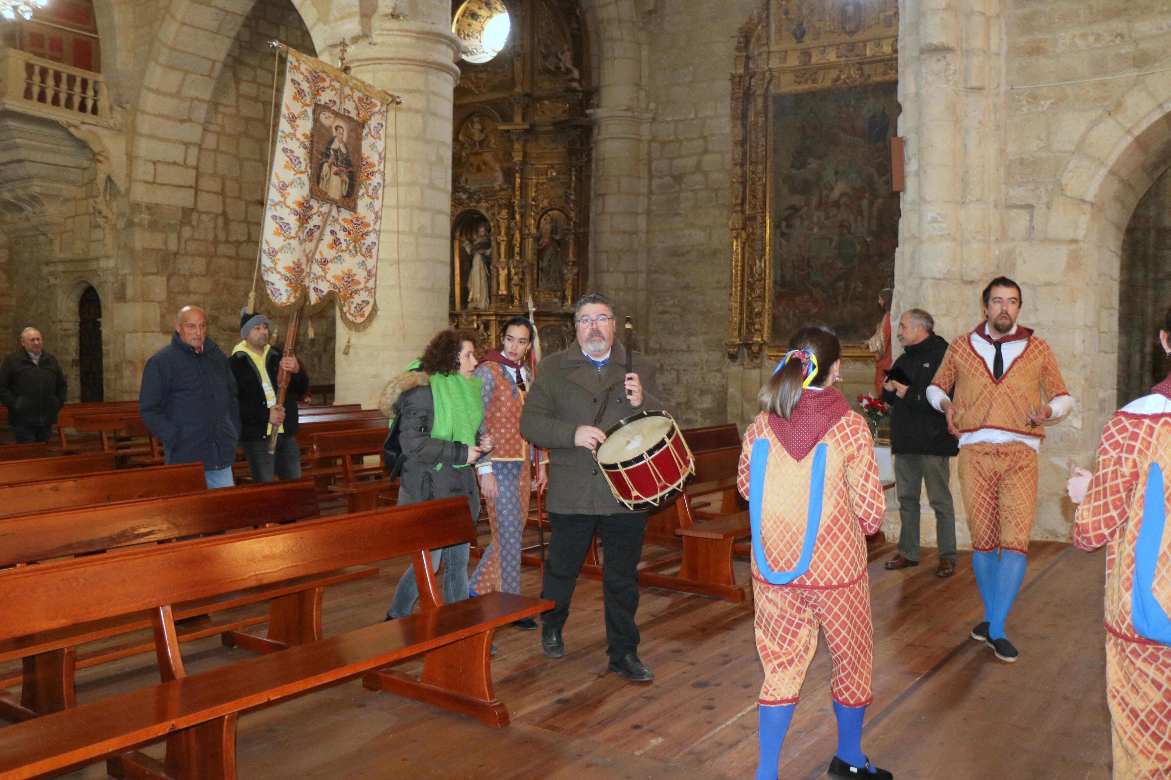 Villamediana celebra con todos los honores la fiesta de Santo Tomás