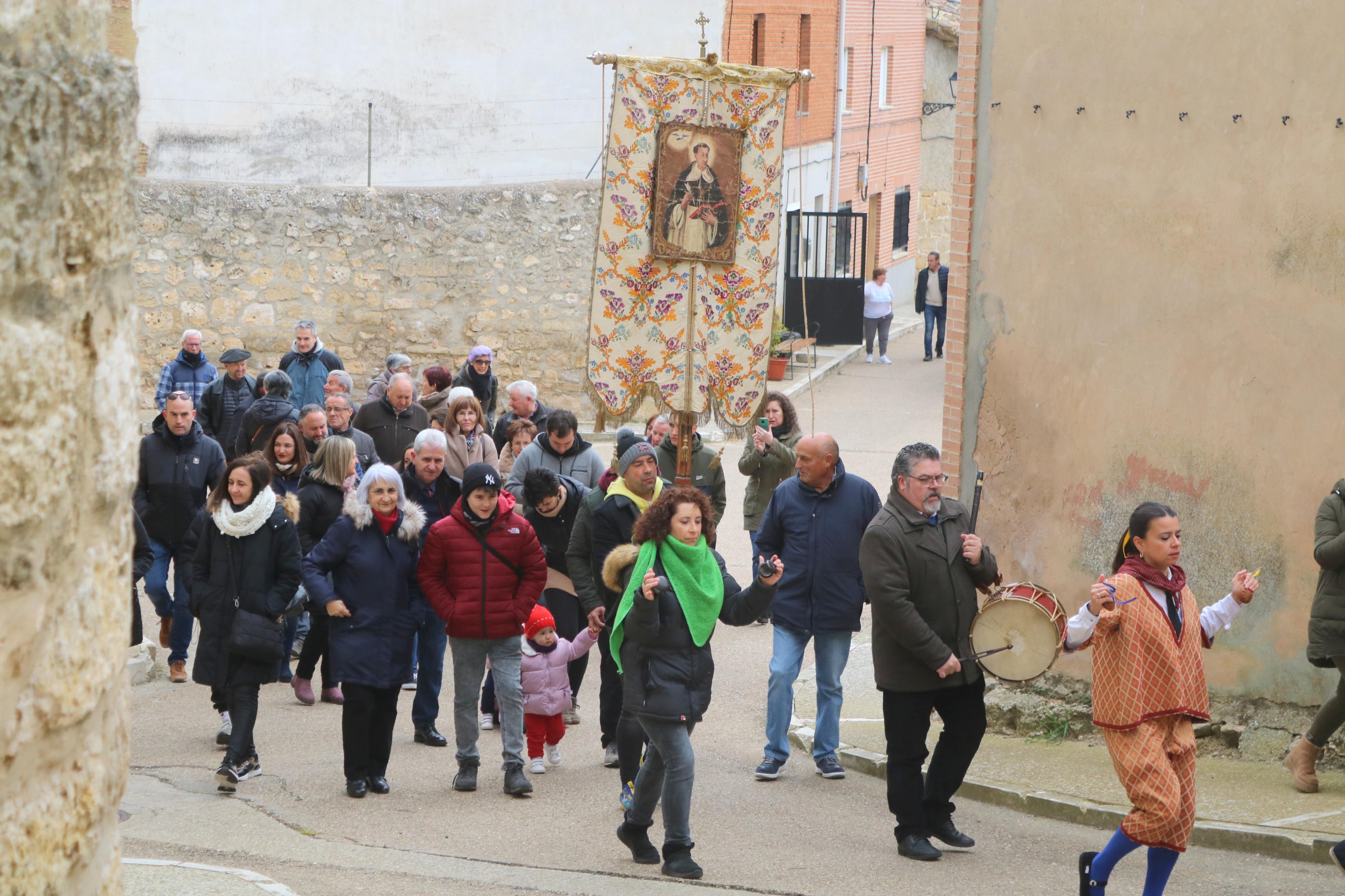 Villamediana celebra con todos los honores la fiesta de Santo Tomás