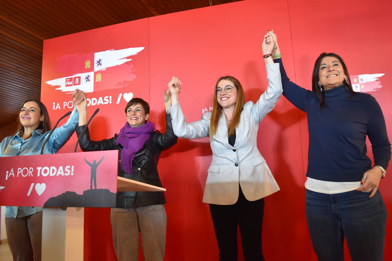 Fotos: La ministra Isabel Rodríguez apoya a los candidatos del norte de Palencia