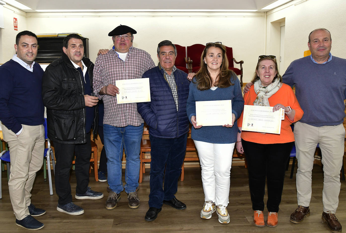 Concurso de cocina gabarrera en El Espinar. 