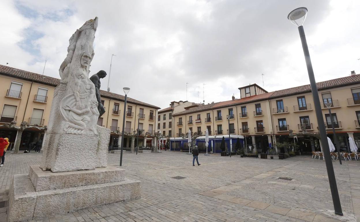 Plaza Mayor de Palencia.