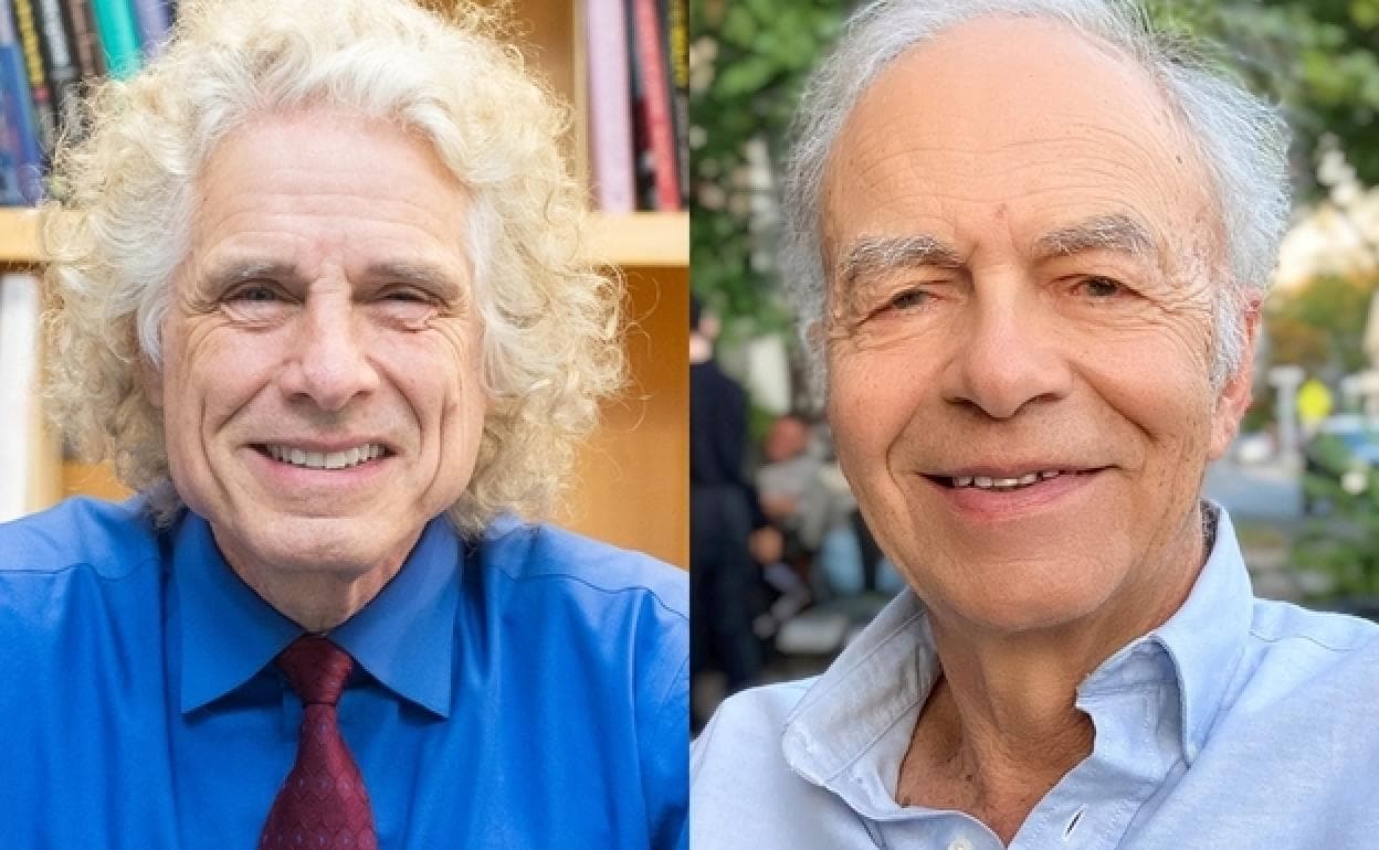 Steven Pinker y Peter Singer.