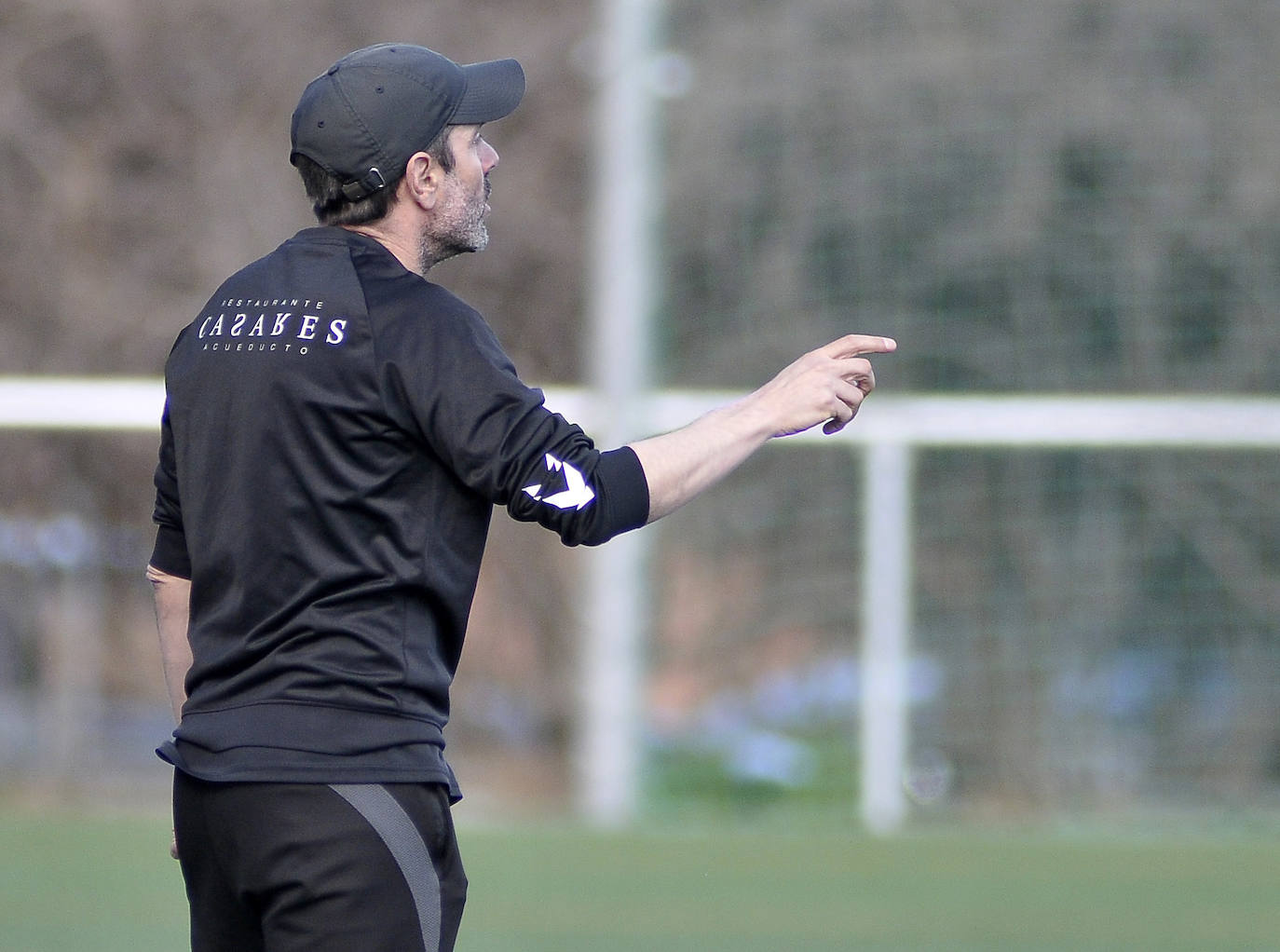 Partido entre el Alcorcón B y la Gimnástica Segoviana.