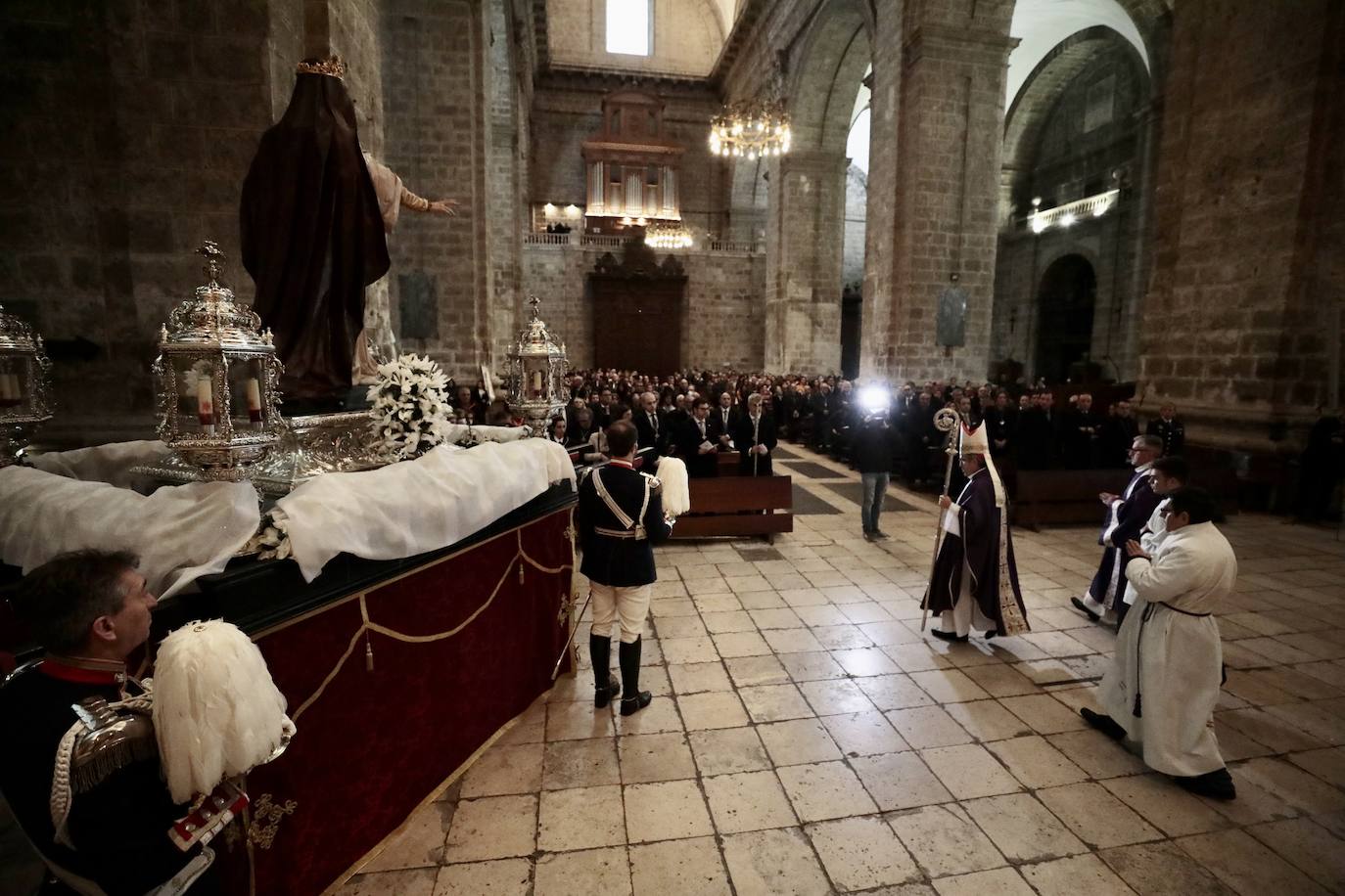 Fotos: Procesión de Nuestra Señora del Sagrario en Valladolid