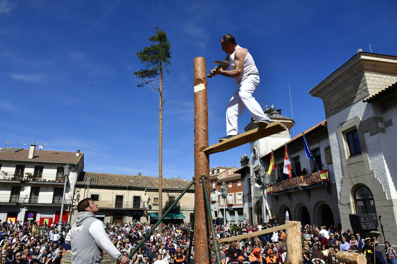 Fin de semana gabarrero en El Espinar. 