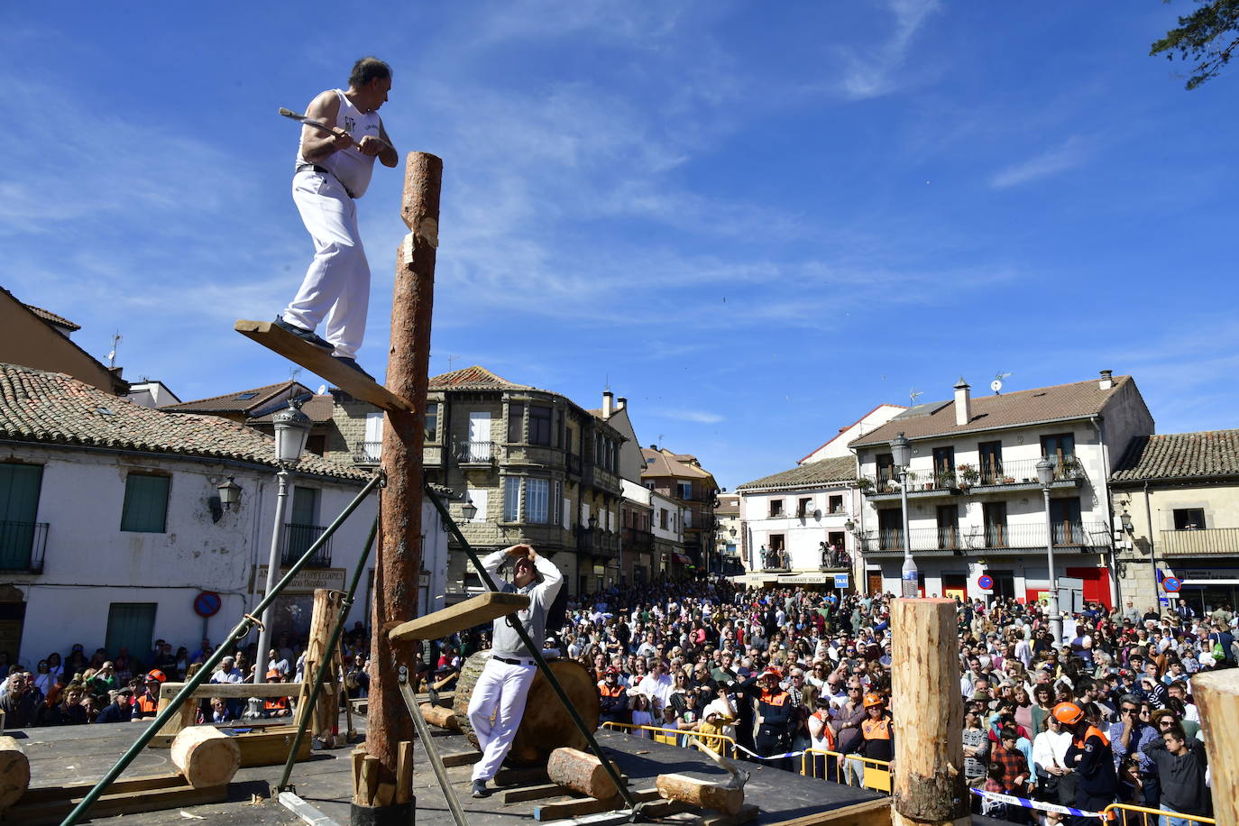 Fin de semana gabarrero en El Espinar. 