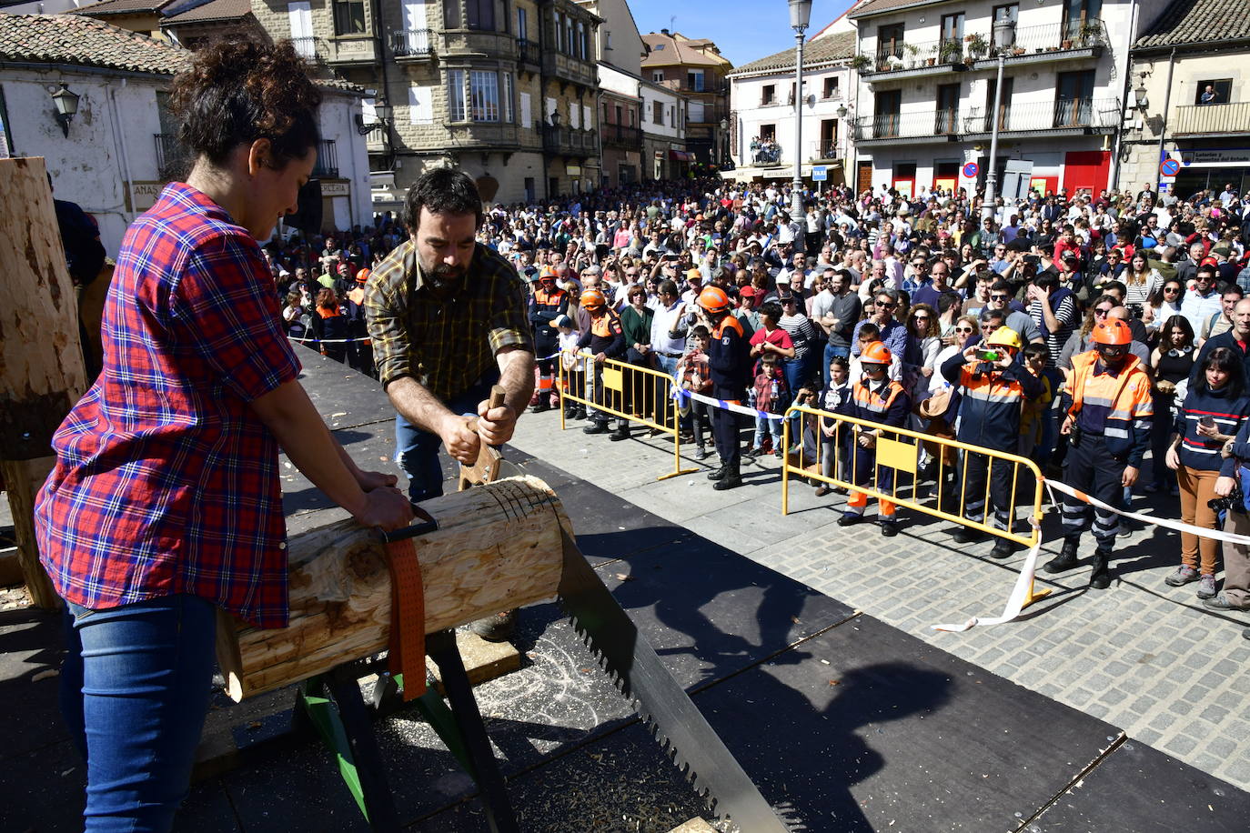 Fin de semana gabarrero en El Espinar. 