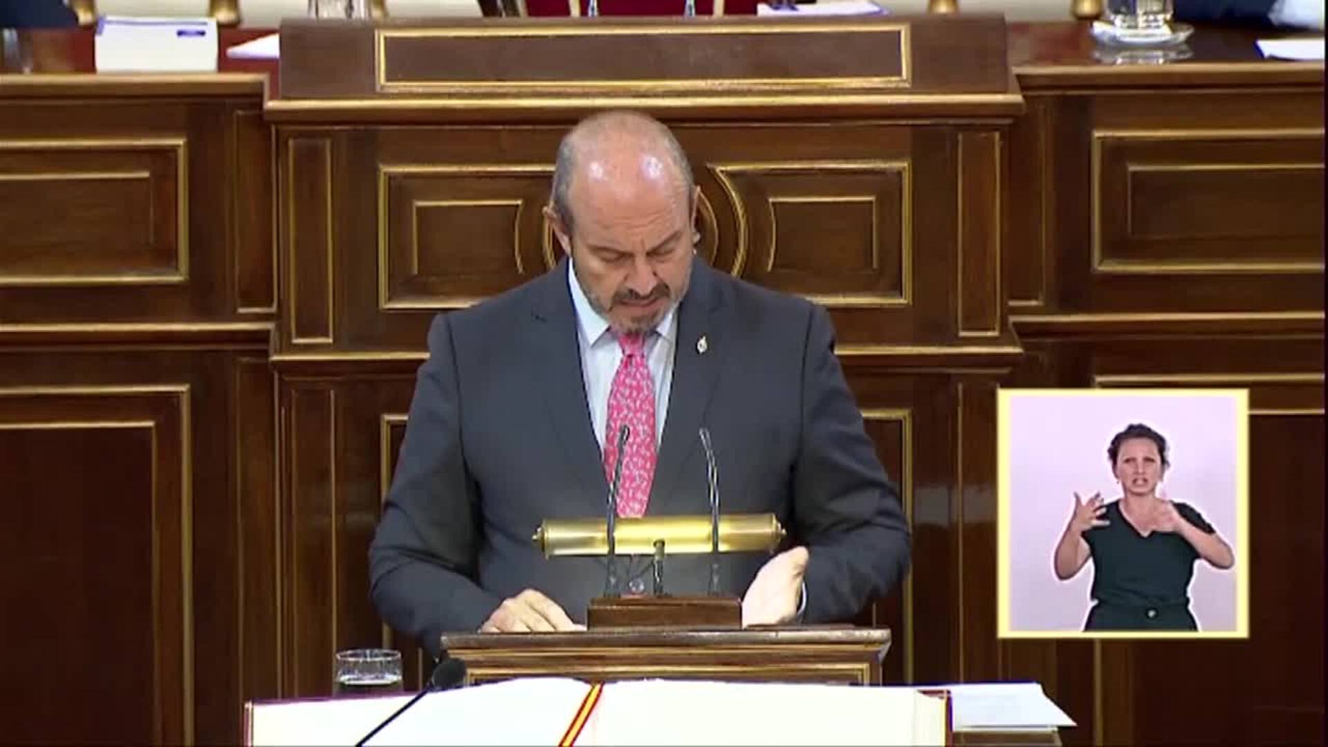 Pedro Rollán, elegido nuevo presidente del Senado con mayoría absoluta del PP