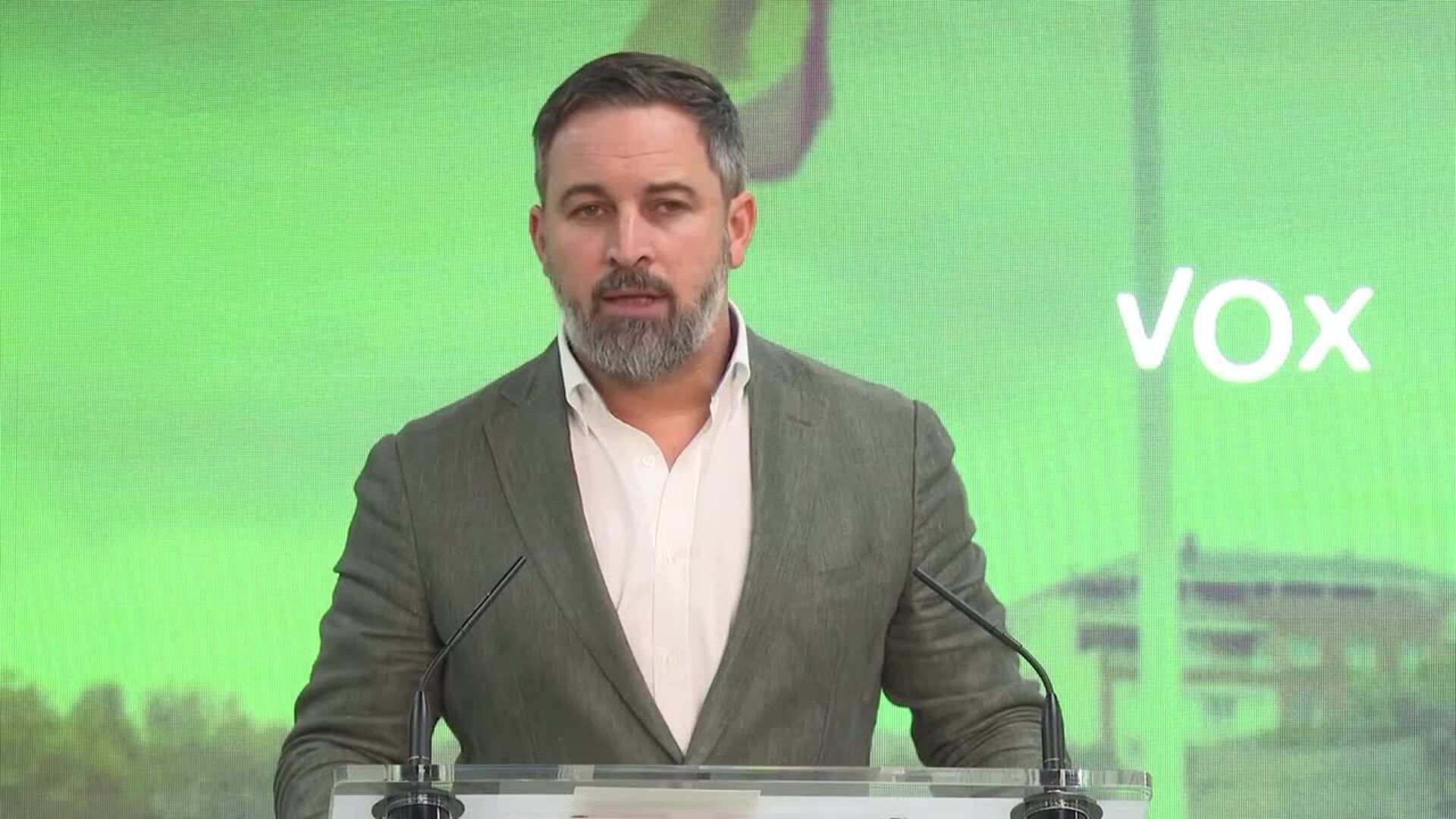 Vox llama a una "resistencia civil y pacífica" ante el pacto del PSOE y ...