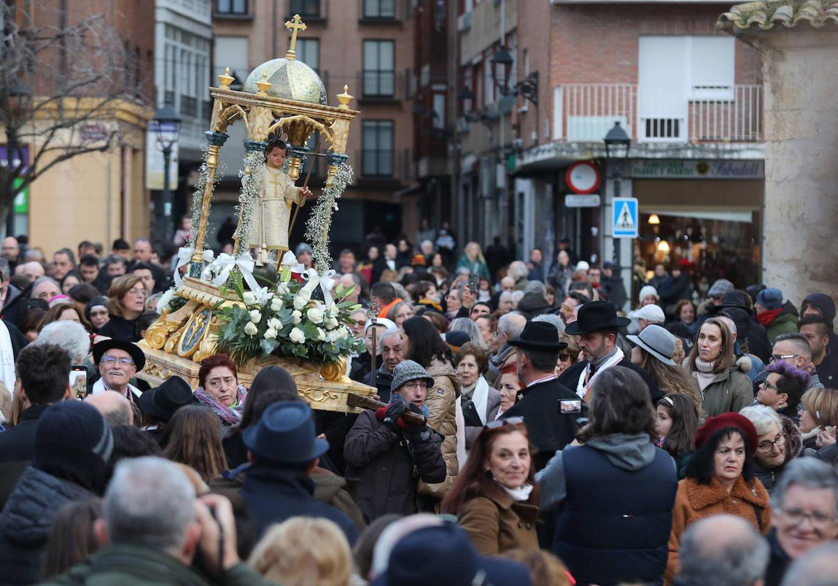 Palencia celebra el Bautizo del Niño