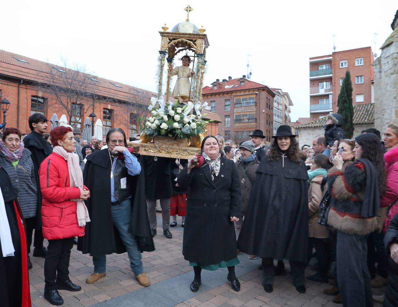 Palencia celebra el Bautizo del Niño