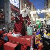 Los Reyes Magos exploran Valladolid un día antes de la Cabalgata con su visita a Mantería