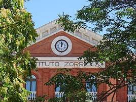 Fachada del instituto Zorrilla.