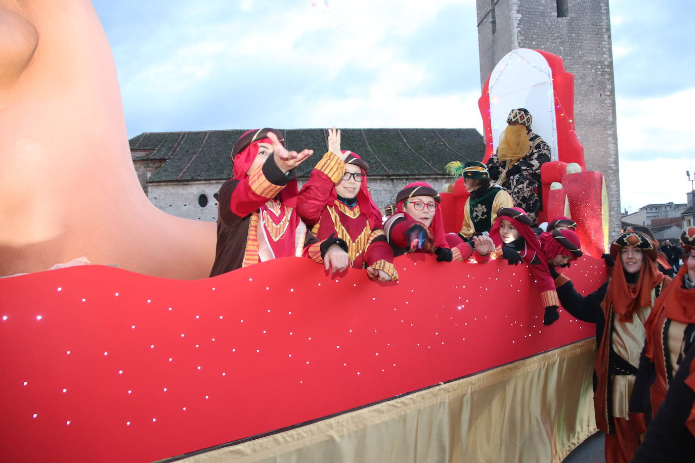 La Cabalgata de Reyes de Cuéllar, en imágenes