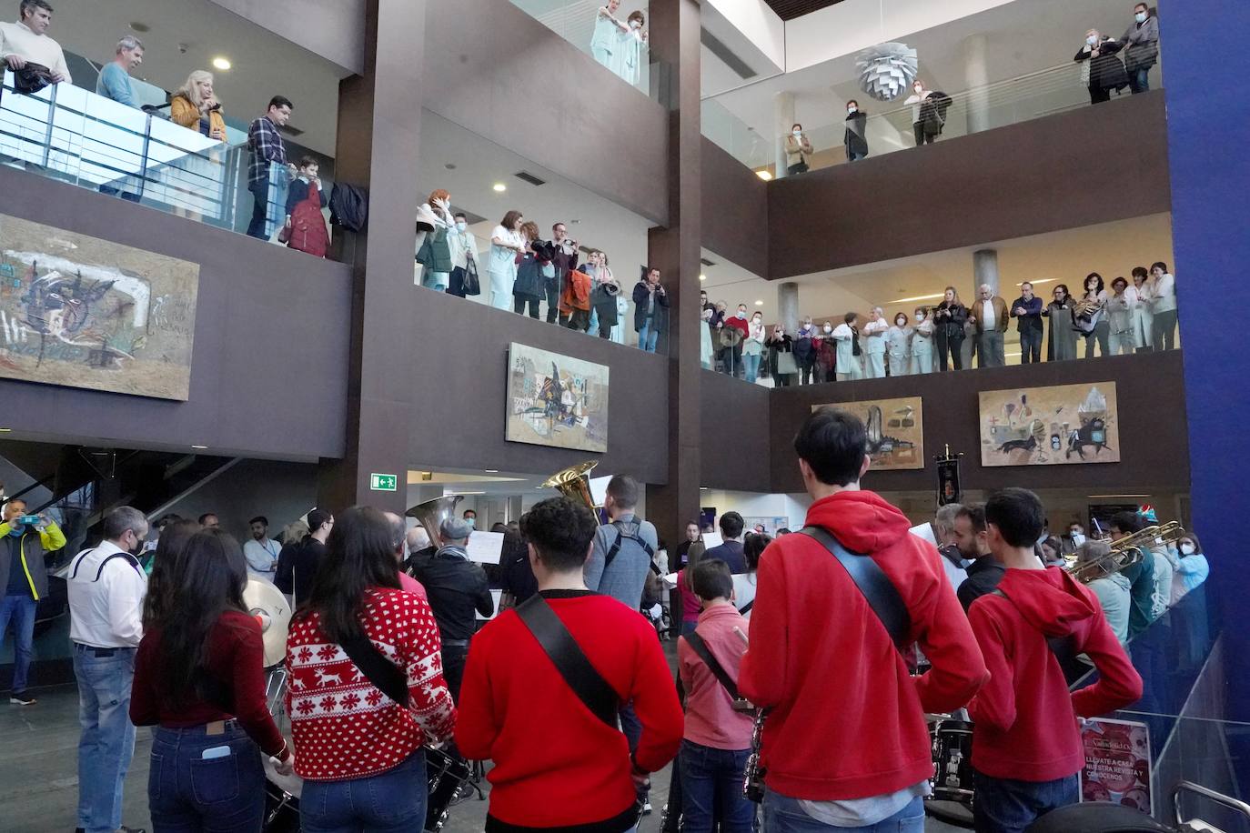 La Escuela Municipal de Música ofrece un concierto en el Río Hortega