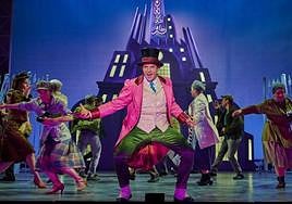 Daniel Diges es Wonka, protagonista del musical.
