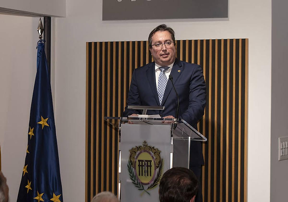 Graciliano Estrada, presidente del Colegio Oficial de Médicos de Segovia.