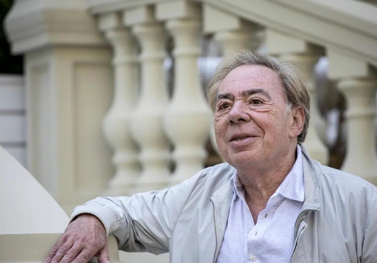 El compositor Andrew Lloyd Webber.