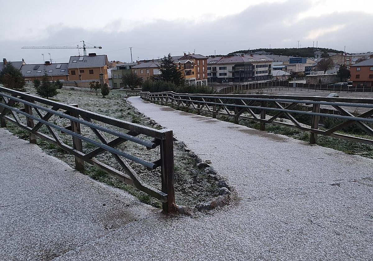 Aguilar se cubre de blanco el día de Reyes