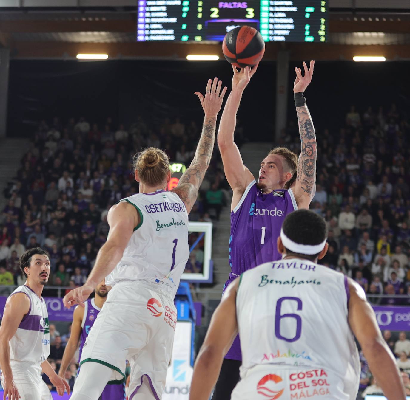 Zunder Palencia 72-86 Unicaja