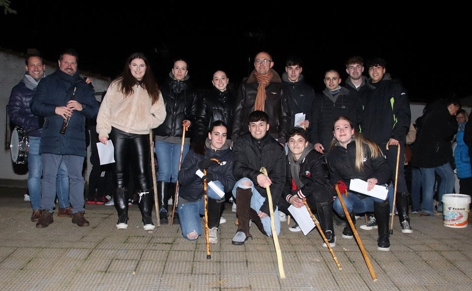 Los Quintos de Torquemada cantan las tradicionales redes