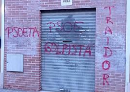 El PSOE condena un nuevo ataque a su sede en Laguna de Duero