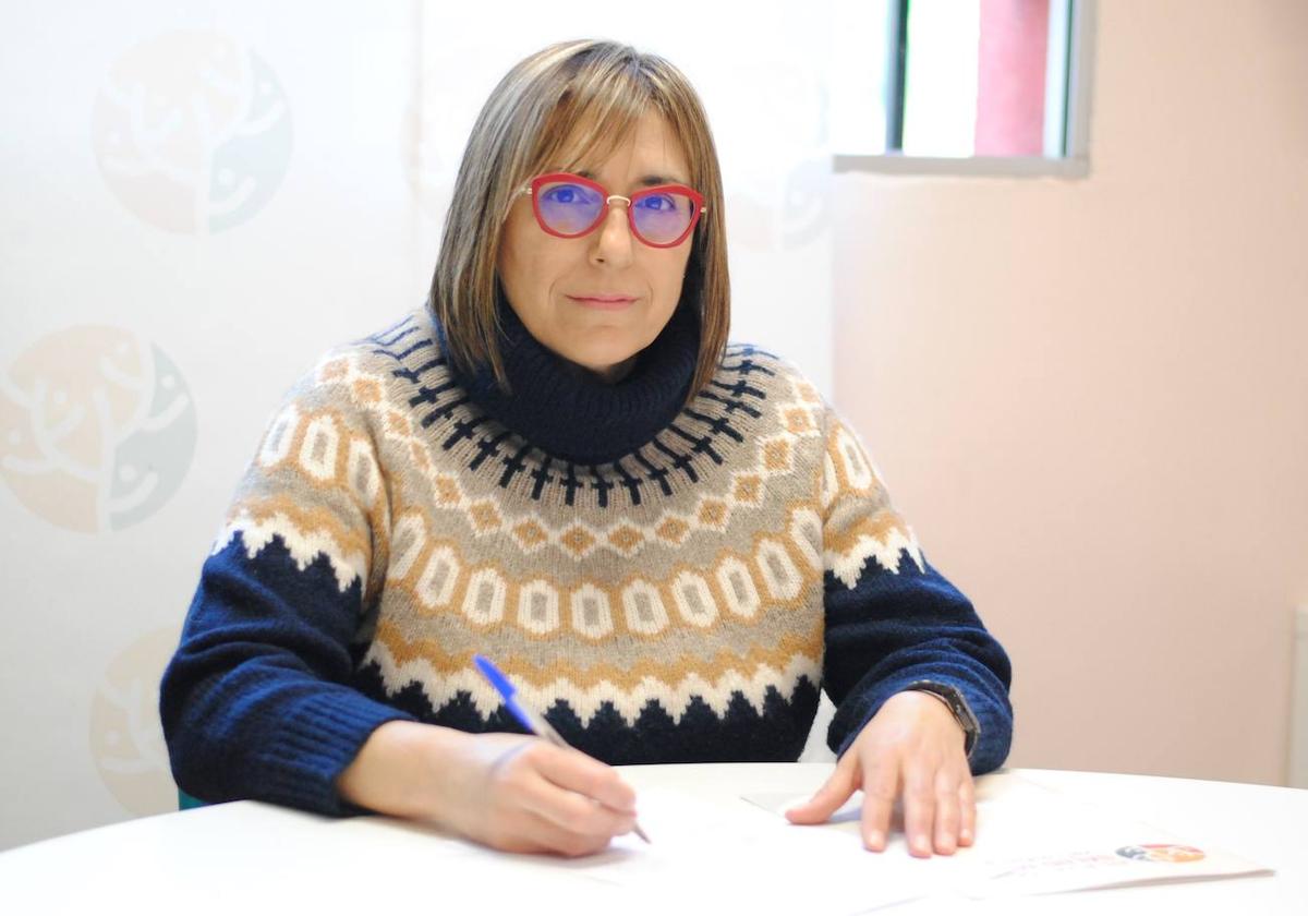 La presidenta de El Puente Salud Mental, Raquel Barbero.