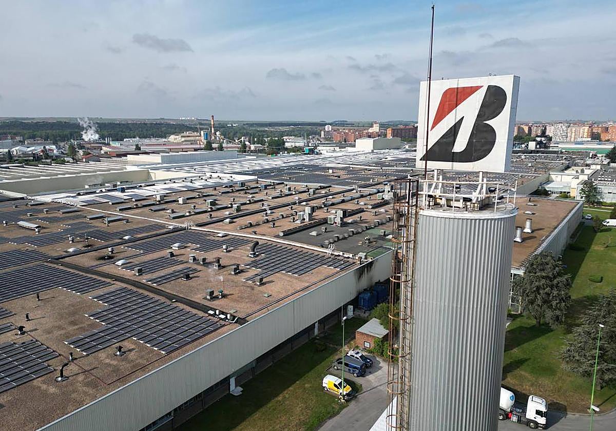 Instalaciones de la empresa Bridgestone en Burgos.