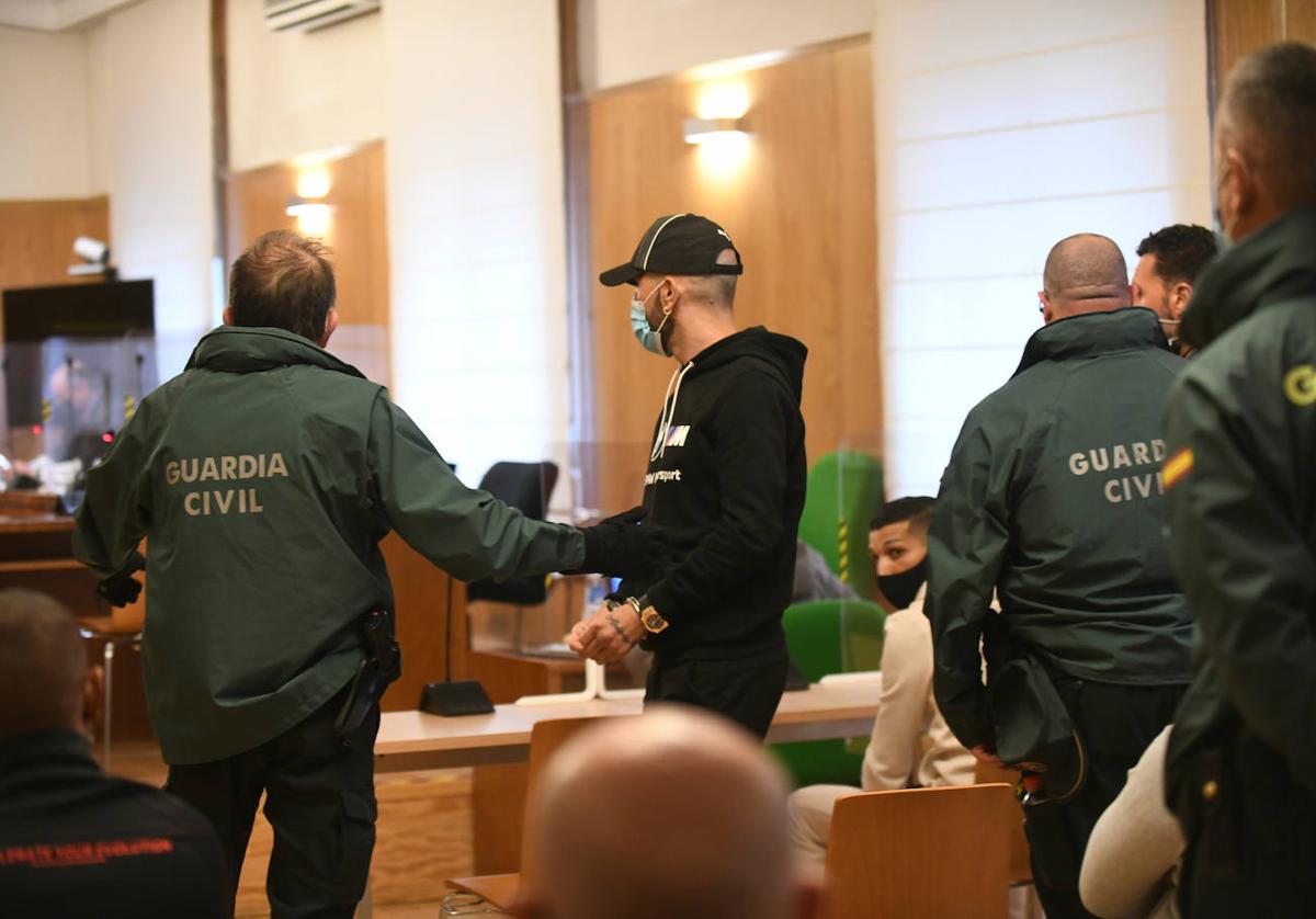 El 'Pipi', en un juicio en la Audiencia de Valladolid.