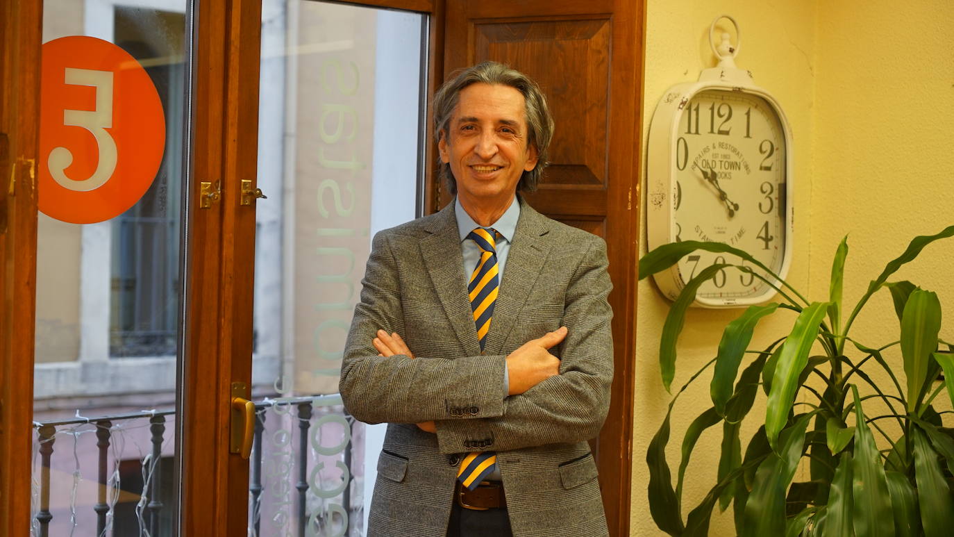 Juan Carlos de Margarida, decano-presidente del Colegio de Economistas de Valladolid, Palencia y Zamora (ECOVa).