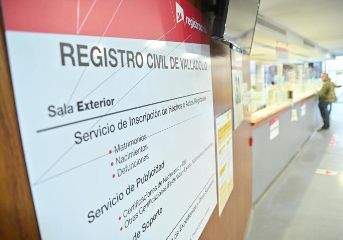 Registro Civil de Valladolid.