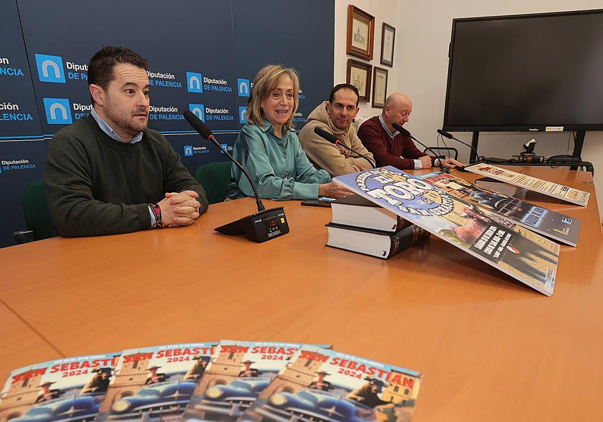 Presentación de las fiestas de San Sebastián, este viernes en la Diputación.