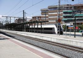 Estación de trenes de Palencia.