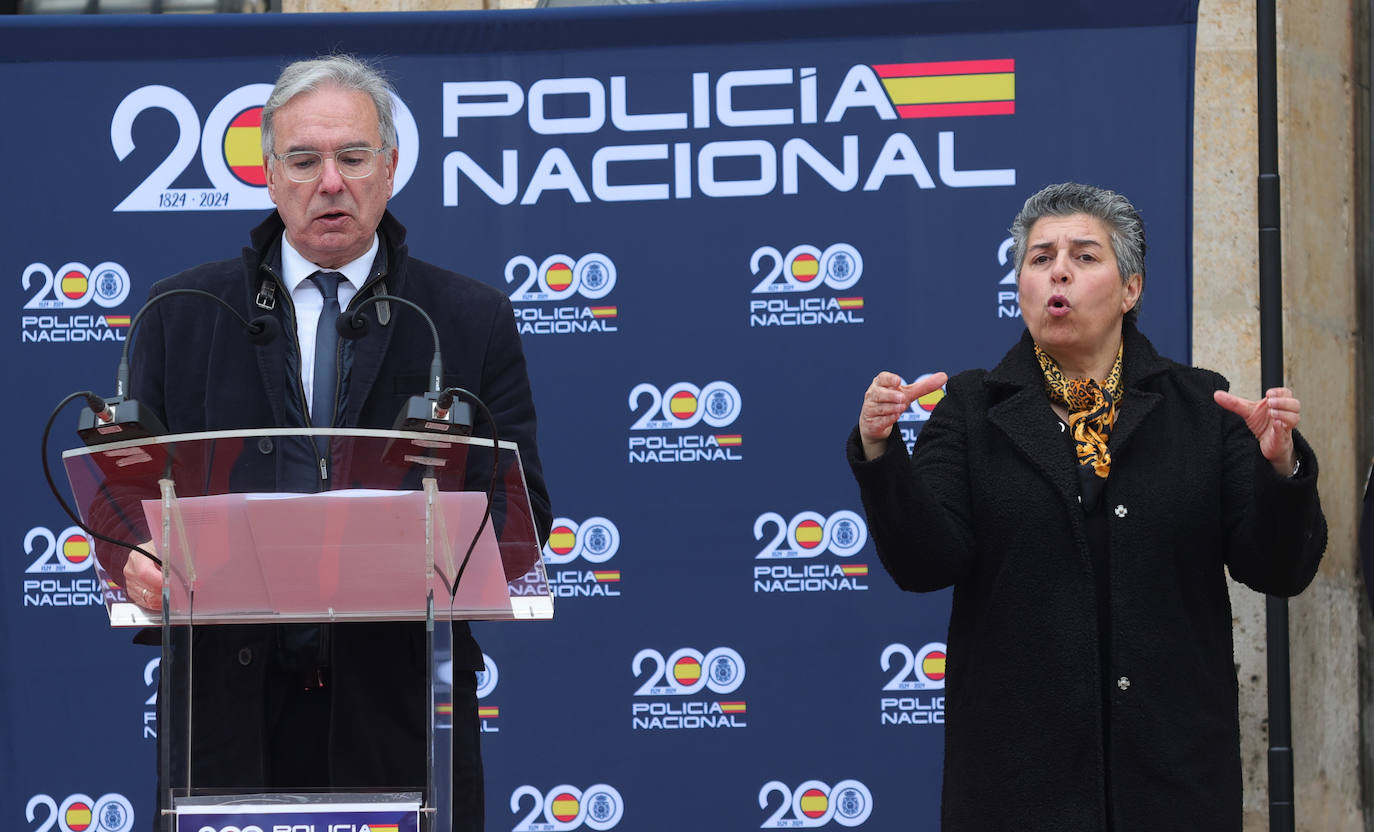 La Policía Nacional de Palencia celebra sus 200 años