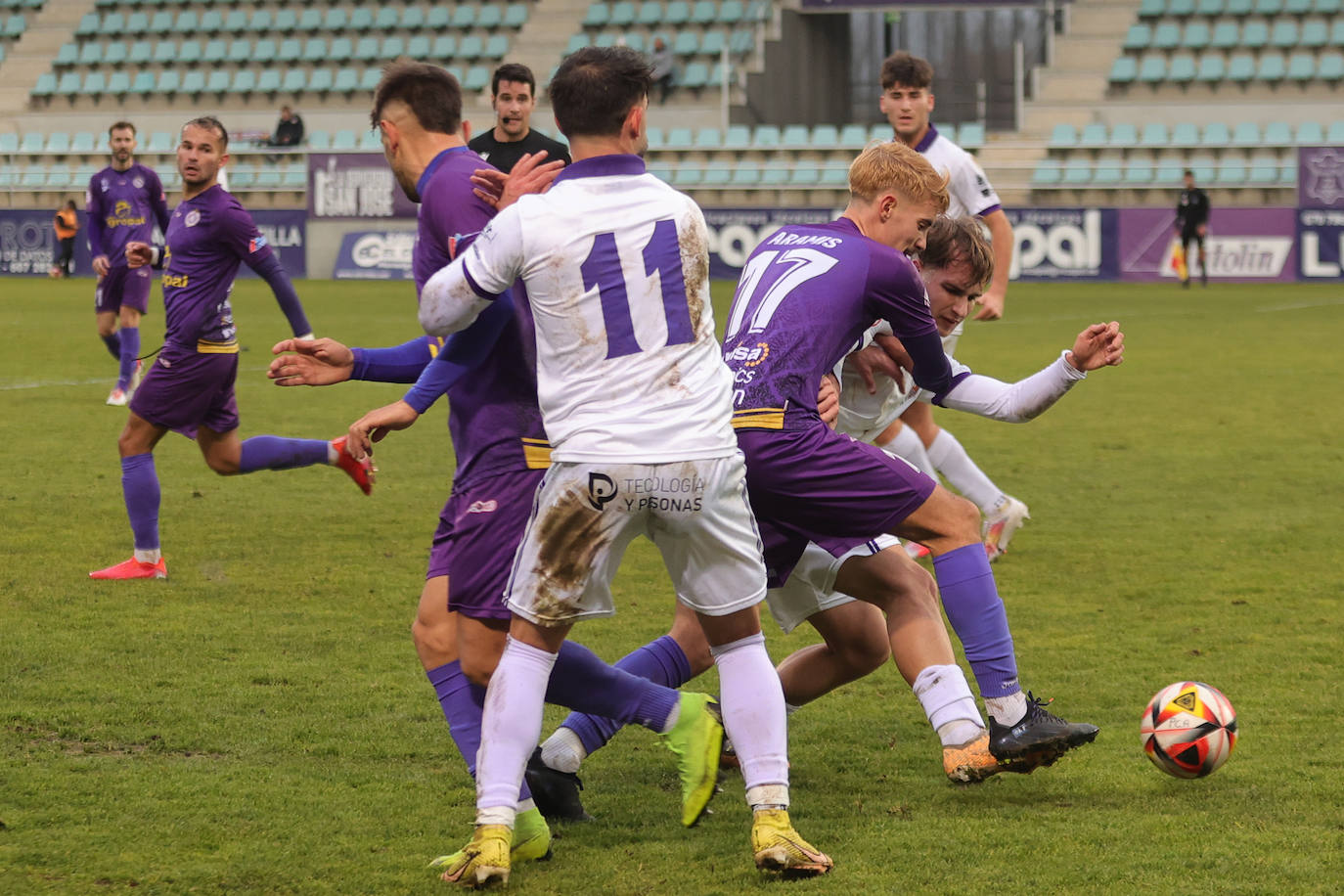 El Palencia CF se lleva el derbi en La Balastera