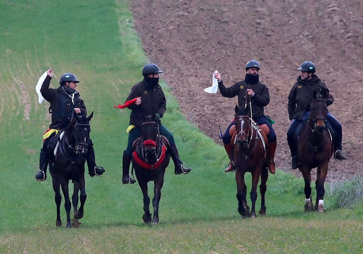 La primera jornada de cuartos de final del Campeonato Nacional de Galgos, en imágenes