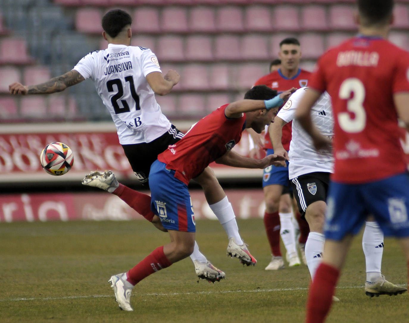 La derrota de la Segoviana en Soria, en imágenes