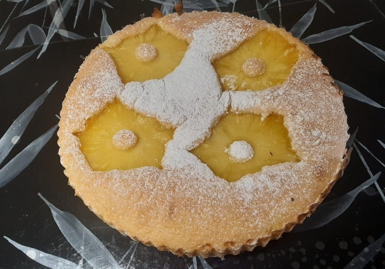 Tartaleta de piña.