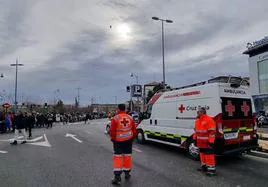 Una de las actividades de Pingüinos donde ha estado presente Cruz Roja.