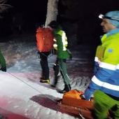 Rescatada en Siete Picos una mujer infartada de 50 años