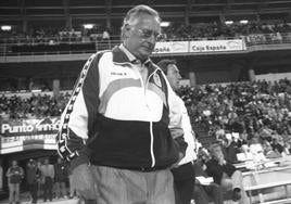 Vicente Cantatore, en una imagen de archivo durante un partido del Real Valladolid