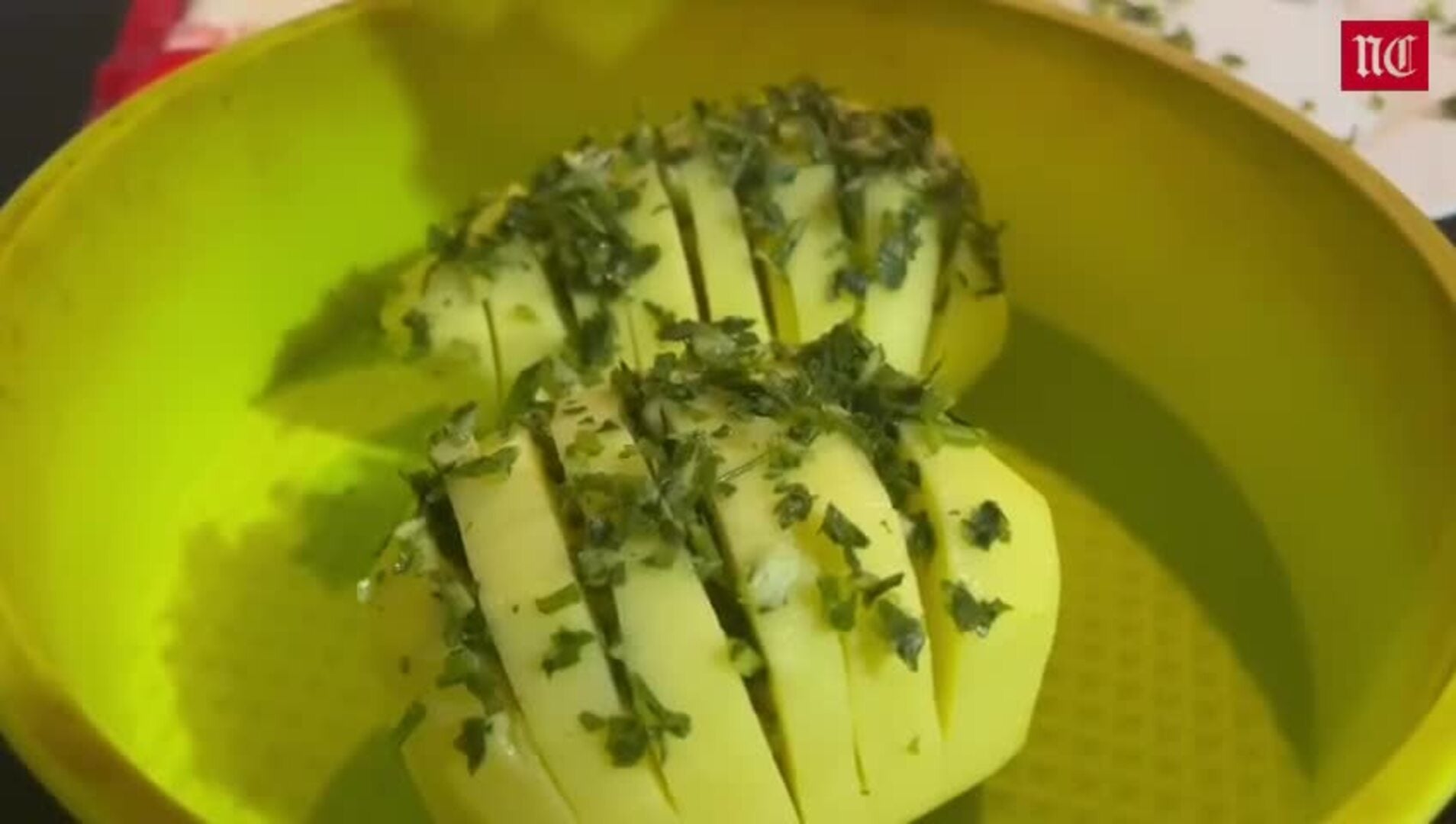 La receta del día: patatas asadas con ajo y perejil en freidora de aire