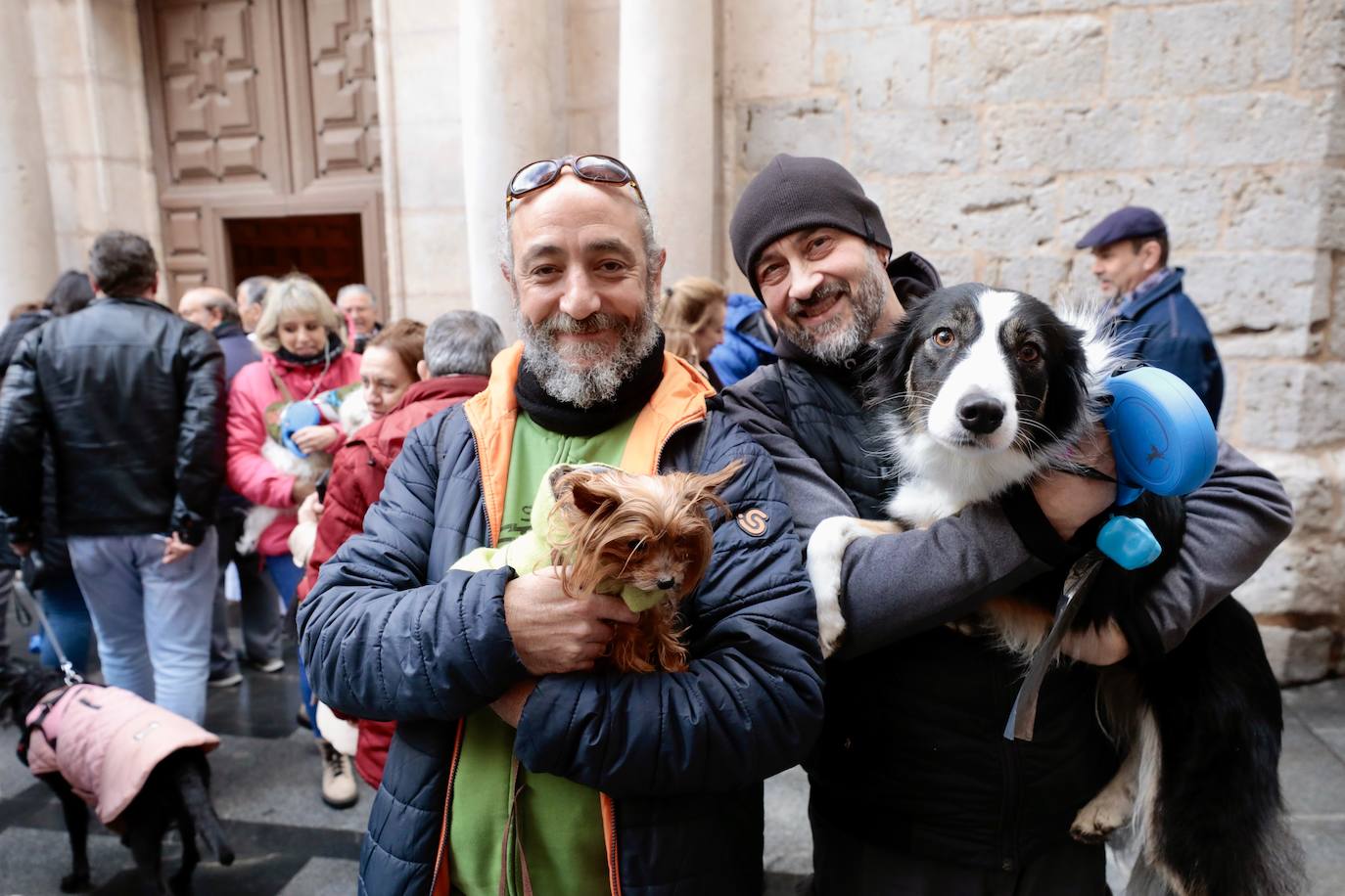 Participantes en la bendición de San Antón.