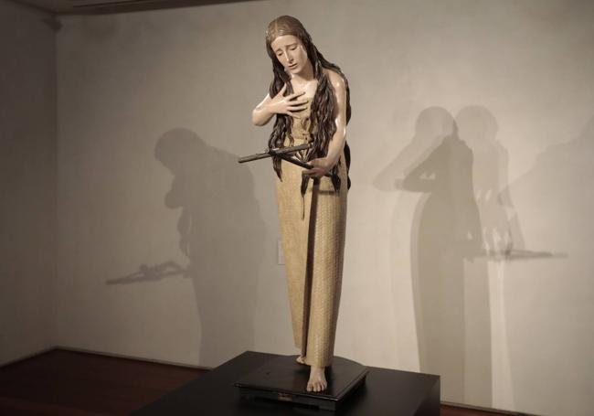 'La Magdalena penitente', expuesta en el Museo de Escultura.