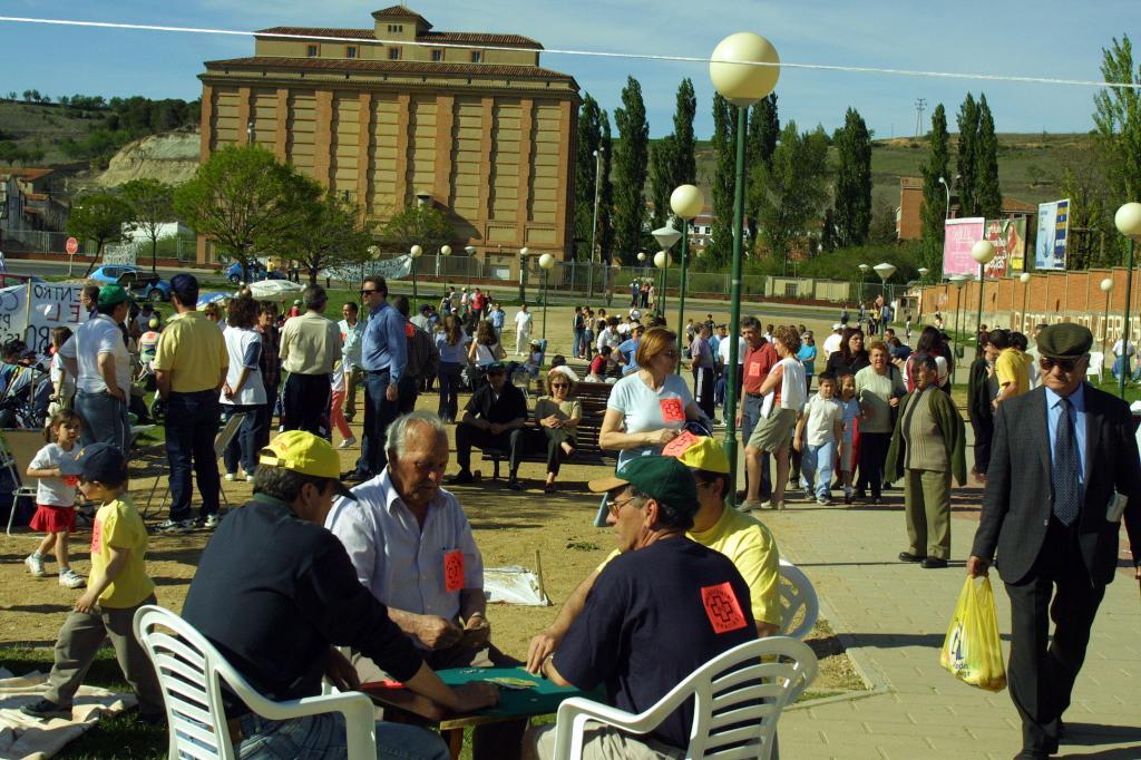 Protestas contra el macrocentro del barrio de Girón en 2001 y 2002.