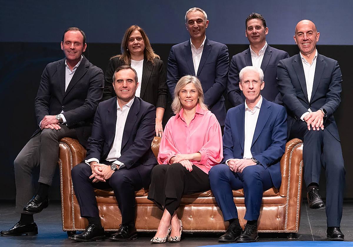 Equipo directivo de CaixaBank Castilla y León.