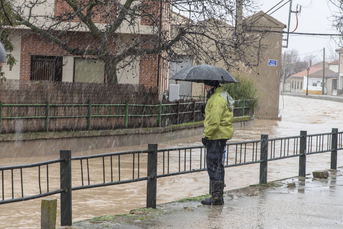 La inundación en Cantimpalos, en imágenes